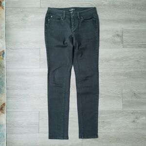 Ann Taylor LOFT Modern skinny grey denim jeans size 0